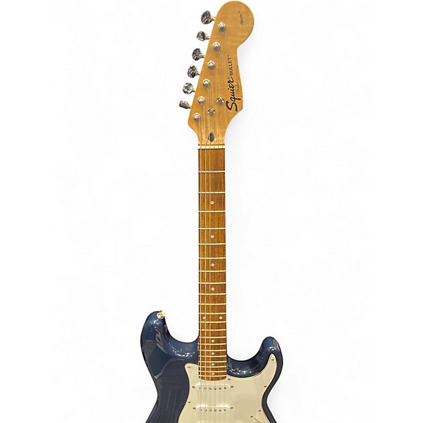 Used Squier Bullet Stratocaster Blue Solid Body Electric Guitar