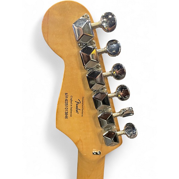 Used Squier Bullet Stratocaster Blue Solid Body Electric Guitar