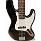 Used Squier Affinity Jazz Bass Black Electric Bass Guitar