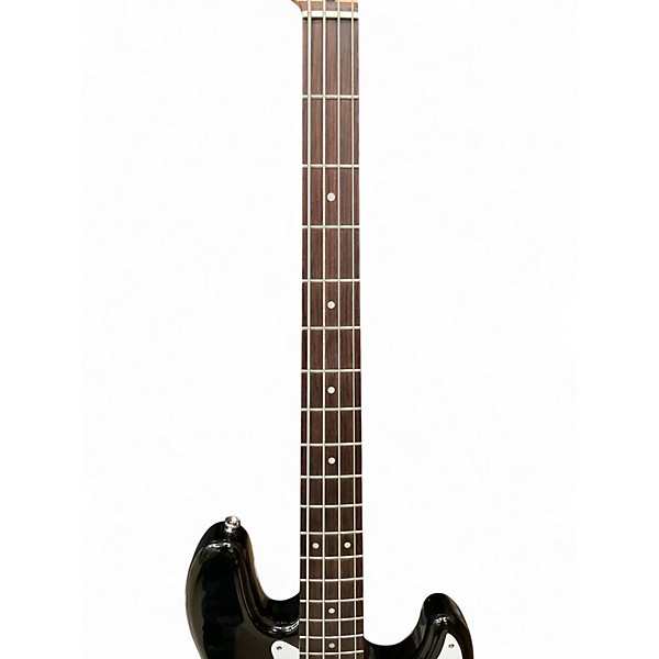 Used Squier Affinity Jazz Bass Black Electric Bass Guitar