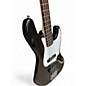 Used Squier Affinity Jazz Bass Black Electric Bass Guitar