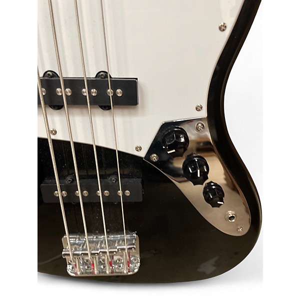 Used Squier Affinity Jazz Bass Black Electric Bass Guitar
