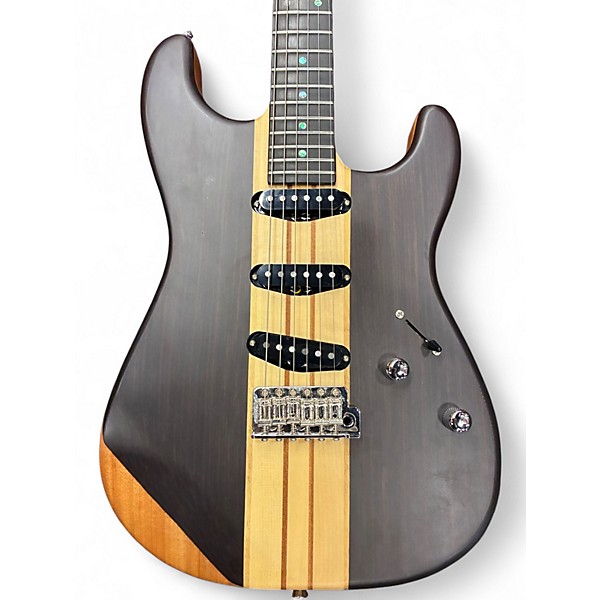 Used Wolf S2 Walnut Solid Body Electric Guitar