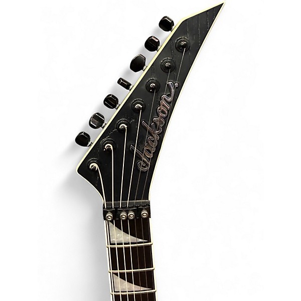 Used Jackson JEFF LOOMIS 7 Black Solid Body Electric Guitar