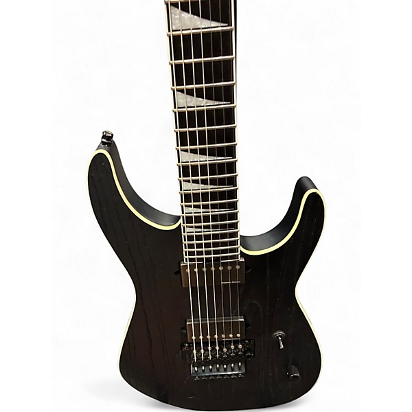 Used Jackson JEFF LOOMIS 7 Black Solid Body Electric Guitar
