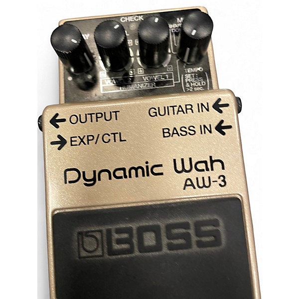 Used BOSS AW3 Dynamic Wah Effect Pedal