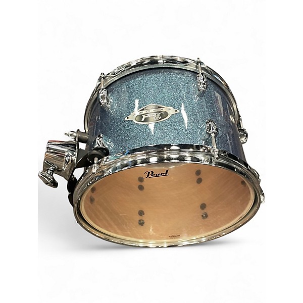 Used Pearl 5 Piece Export Blue Drum Kit