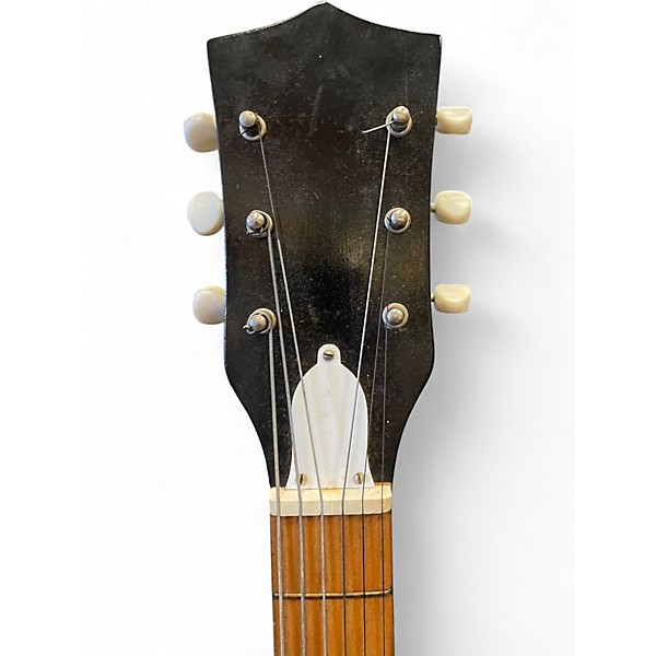 Vintage 1960s Kay VALUE LEADER 2 Tone Sunburst Hollow Body Electric Guitar