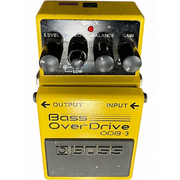 Used BOSS ODB3 Bass Overdrive Bass Effect Pedal