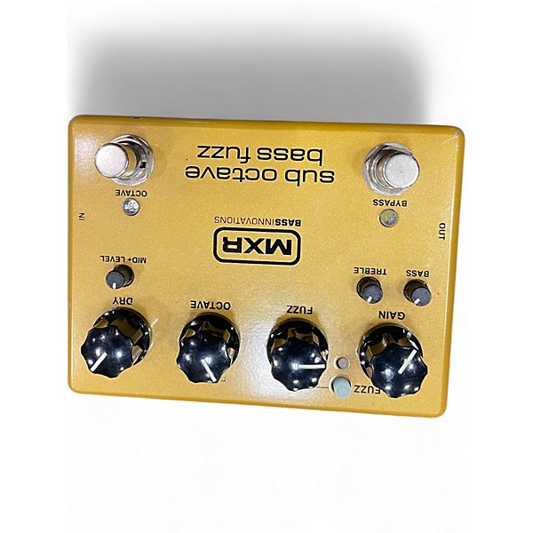 Used MXR SUB OCTAVE BASS FUZZ Effect Pedal