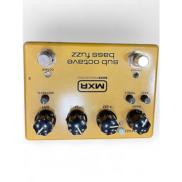 Used MXR SUB OCTAVE BASS FUZZ Effect Pedal