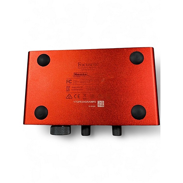 Used Focusrite Scarlett Solo Gen 3 Audio Interface