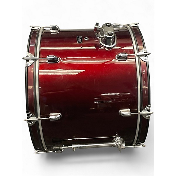 Used Mapex 22in REBEL Maroon Drum