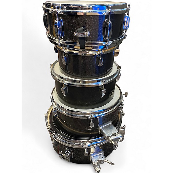 Used TAMA 5 Piece Cocktail-Jam Midnight Gold Sparkle Drum Kit