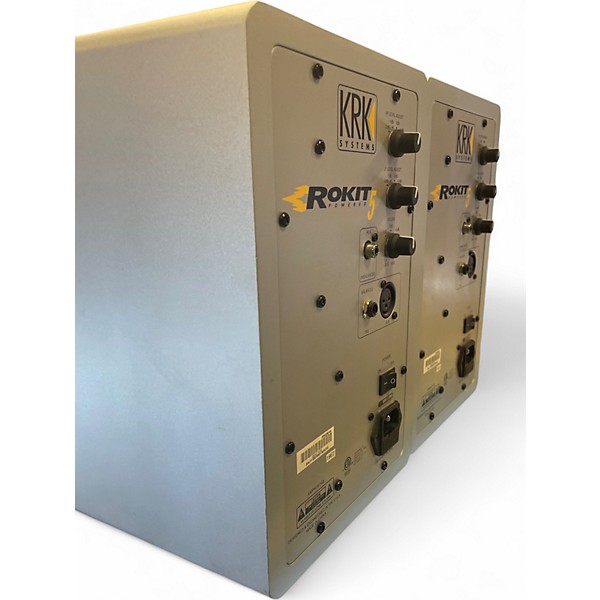 Used KRK RP5 ROKIT G4 Pair limited silver Powered Monitor