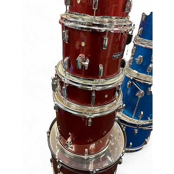 Used TAMA 5 Piece Stagestar Scorched Copper Sparkle Drum Kit