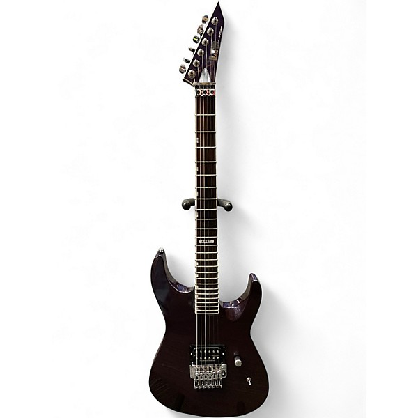 Used ESP LTD M-1 CUSTOM DARK METALLIC PURPLE Solid Body Electric Guitar