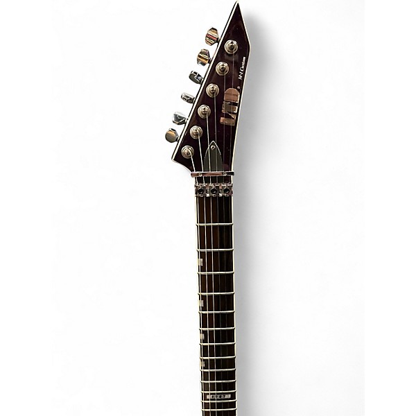 Used ESP LTD M-1 CUSTOM DARK METALLIC PURPLE Solid Body Electric Guitar