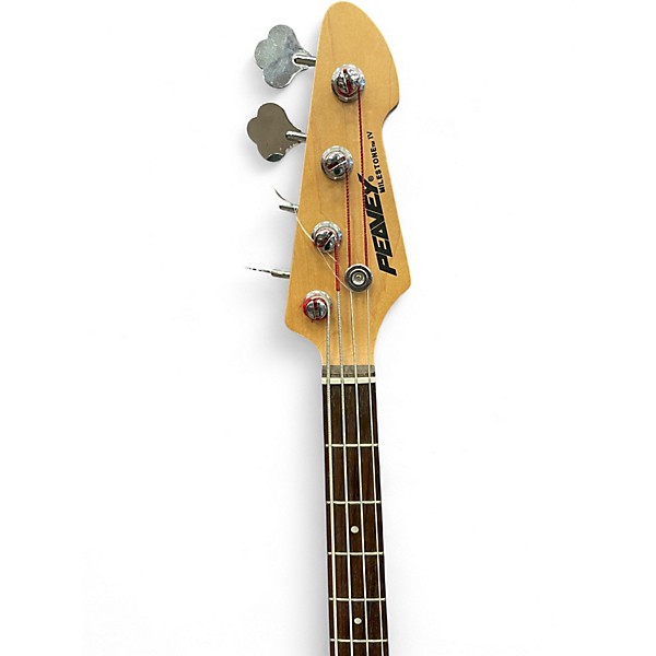 Used Peavey Milestone IV Burgundy Electric Bass Guitar