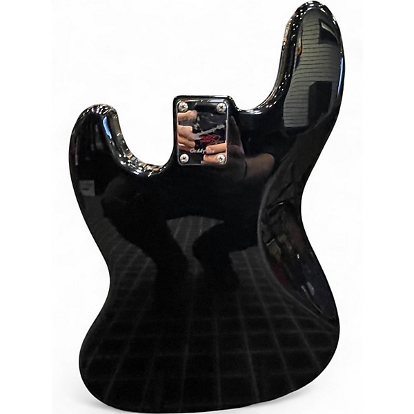 Used Fender Geddy Lee Signature Jazz Bass Black Electric Bass Guitar