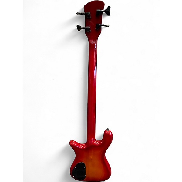 Used Spector NS2A Candy Red Burst Electric Bass Guitar