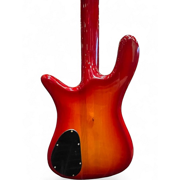 Used Spector NS2A Candy Red Burst Electric Bass Guitar