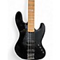 Used Certain Bass Elita  Black Electric Bass Guitar