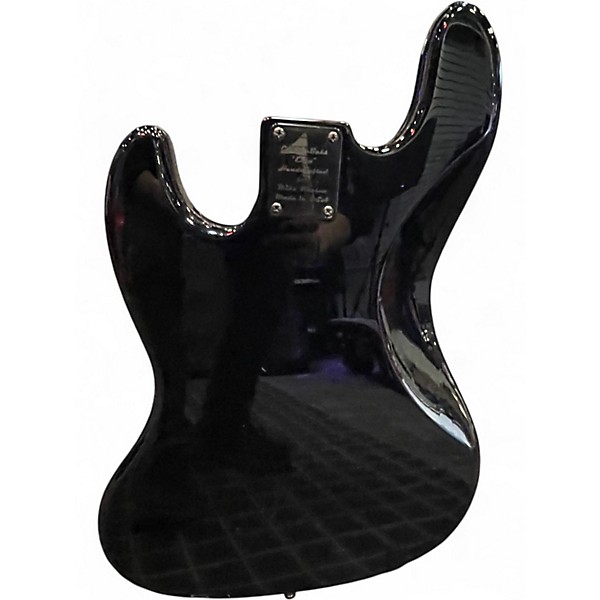Used Certain Bass Elita  Black Electric Bass Guitar