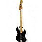 Used Fender Aerodyne Jazz Bass Black Electric Bass Guitar thumbnail