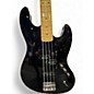 Used Fender Aerodyne Jazz Bass Black Electric Bass Guitar