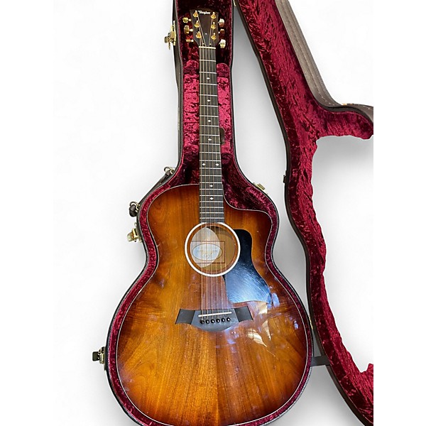 Used Taylor 224CEKDLX Natural Acoustic Electric Guitar