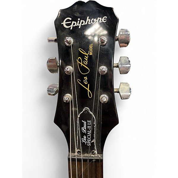Used Epiphone Les Paul Special II Vintage Sunburst Solid Body Electric Guitar