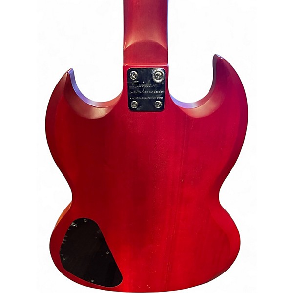 Used Epiphone SG Red Solid Body Electric Guitar