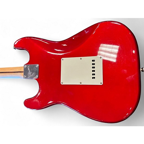 Used Squier Affinity Stratocaster Red Solid Body Electric Guitar