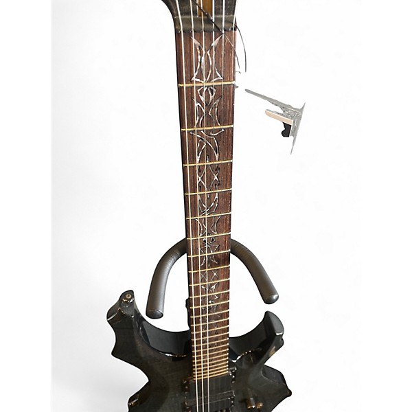 Used ESP LTD F-400 FM Trans Charcoal Solid Body Electric Guitar