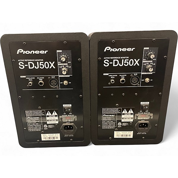 Used Pioneer DJ S-DJ50X Pair Powered Monitor
