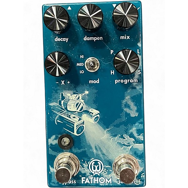 Used Walrus Audio Fathom Reverb Effect Pedal