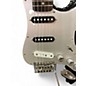 Used Starcaster by Fender Stratocaster black with aluminum pickguard Solid Body Electric Guitar