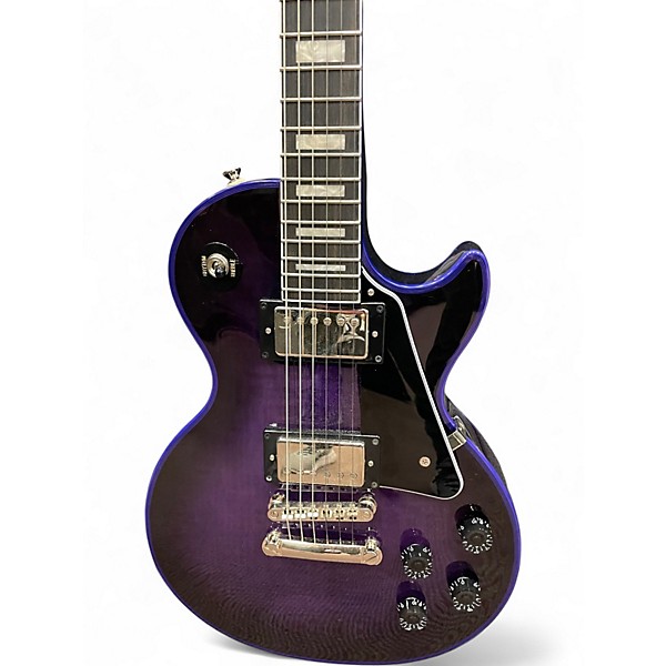 Used Epiphone Les Paul Custom Widow Guitar Center-Exclusive Purple Burst Solid Body Electric Guitar