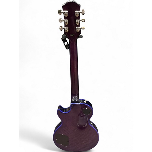 Used Epiphone Les Paul Custom Widow Guitar Center-Exclusive Purple Burst Solid Body Electric Guitar