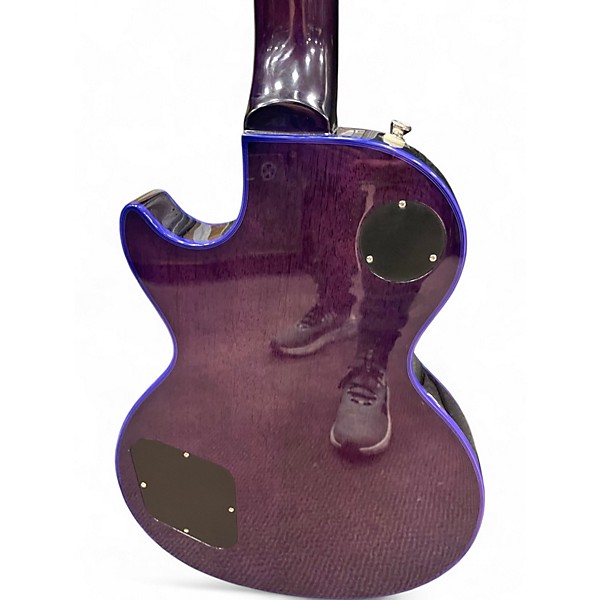 Used Epiphone Les Paul Custom Widow Guitar Center-Exclusive Purple Burst Solid Body Electric Guitar