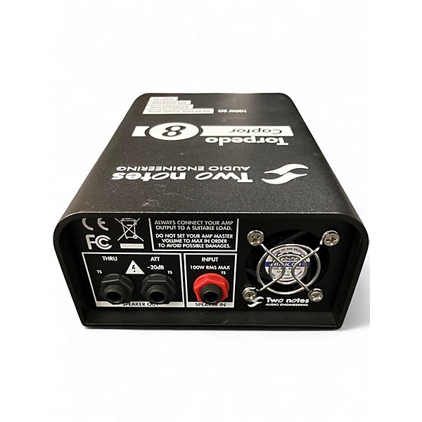 Used Two Notes AUDIO ENGINEERING TORPEDO CAPTOR 8 Power Attenuator