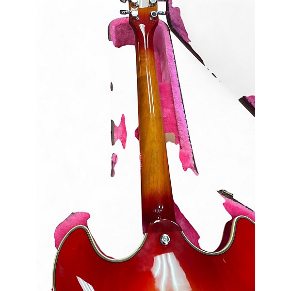 Used Sire H7 2 Tone Sunburst Hollow Body Electric Guitar