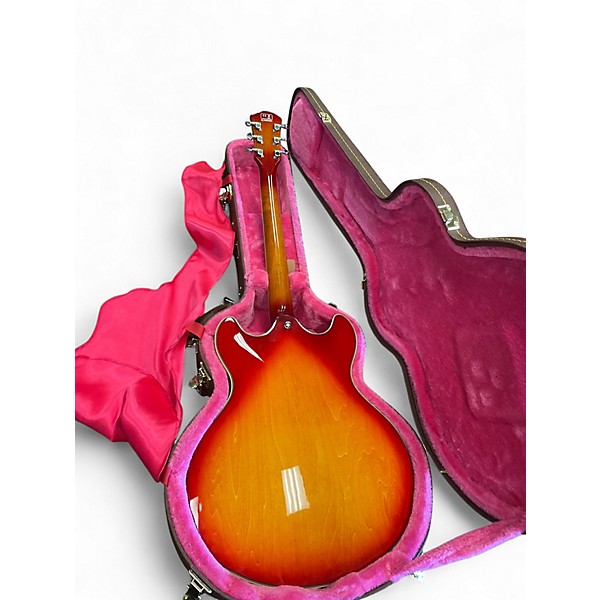 Used Sire H7 2 Tone Sunburst Hollow Body Electric Guitar