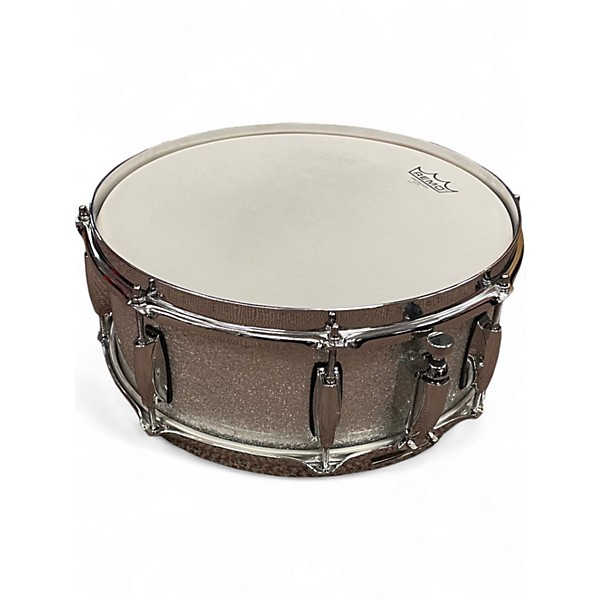 Used Gretsch Drums 14X5 Brooklyn Series Snare Silver Sparkle Drum