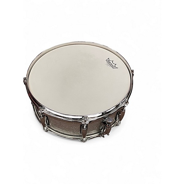 Used Gretsch Drums 14X5 Brooklyn Series Snare Silver Sparkle Drum