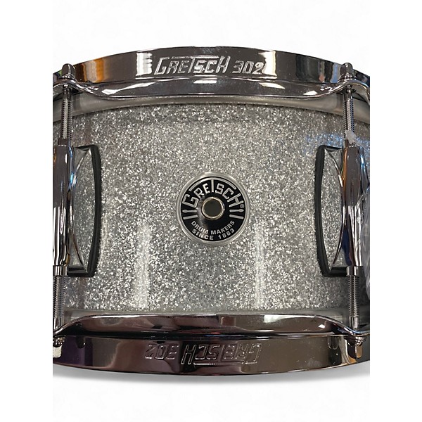 Used Gretsch Drums 14X5 Brooklyn Series Snare Silver Sparkle Drum