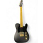 Used Vantom Tele-Style Black and Gold Solid Body Electric Guitar thumbnail