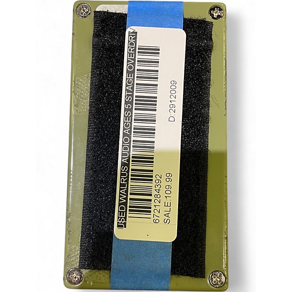 Used Walrus Audio AGES 5 stage overdrive Effect Pedal