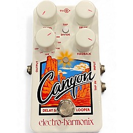 Used Electro-Harmonix Canyon Delay and Looper Effect Pedal